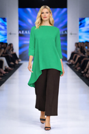 IC Collection Long Sleeve High Low Tunic-IC-5680T