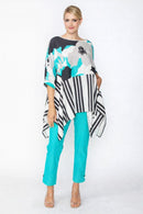 IC Collection Tunic With Mixed Print-7862T