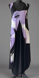 Sun Kim Elaine Color Block Dress-SK350P