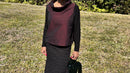 SUN KIM SELMA TOP WITH BUILD IN SLEEVES-ME537JP