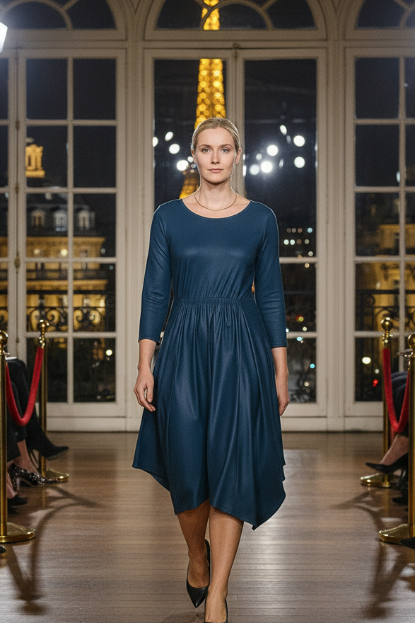 Kozan Liquid Victoria Dress-TG-1034-BERYL