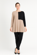 IC Collection Colorblock Tunic-IC-5547T