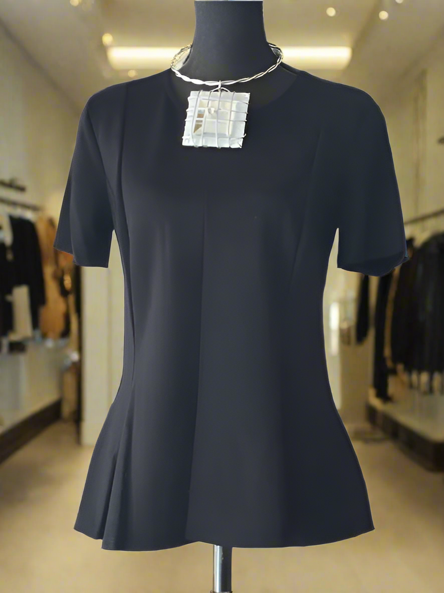 By JJ Fitted Flounce Top-PT-110