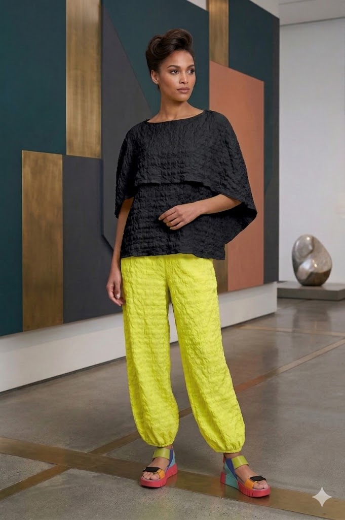IC Collection Elegant Popcorn Tunic-IC-7645T