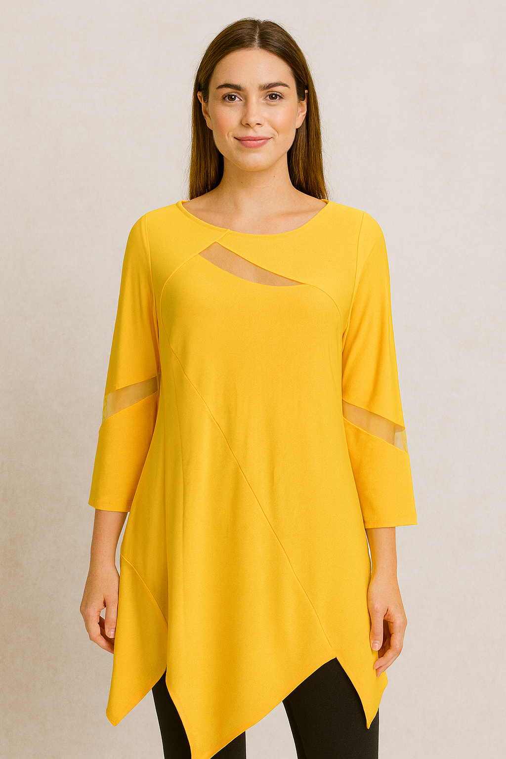 IC Collection Mesh Tunic- IC-2991T