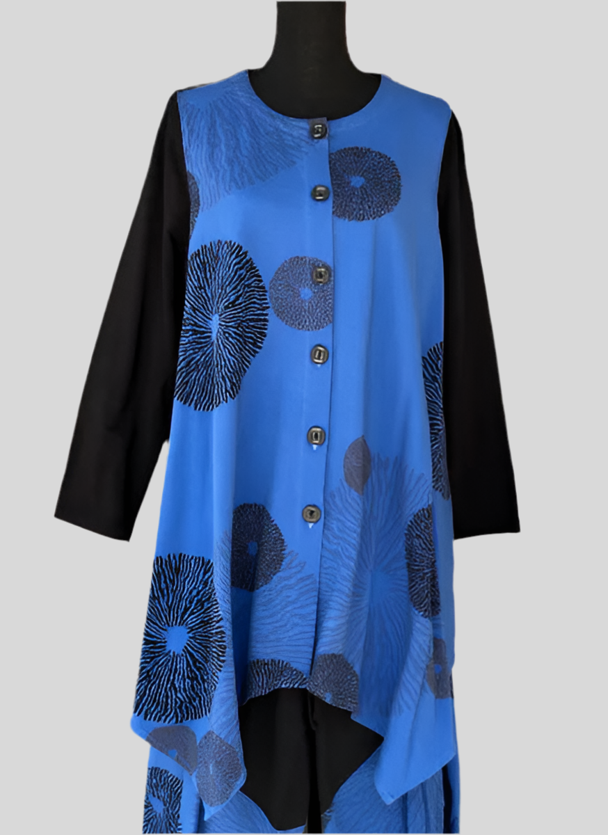 Cheyenne Helios Button Down Tunic/Dress-PT1019