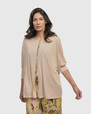 Alembika Powder Button Down Top-SJ701P