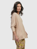 Alembika Powder Button Down Top-SJ701P