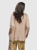 Alembika Powder Button Down Top-SJ701P