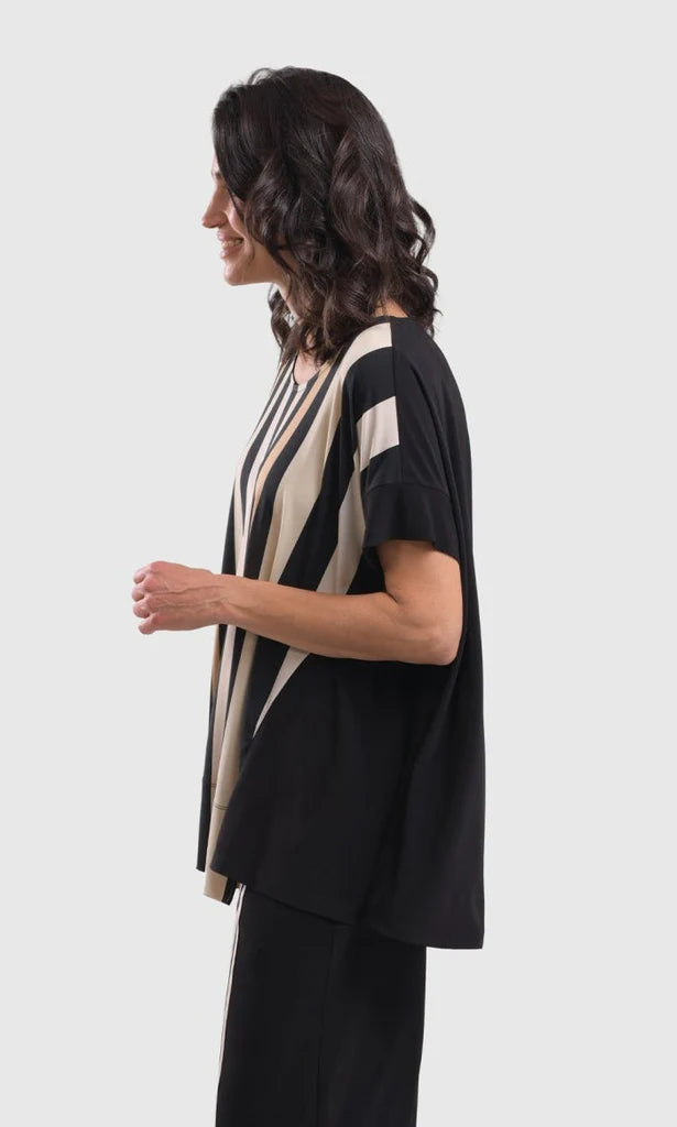 Alembika Color Block Tunic-ST434S-B, view 2