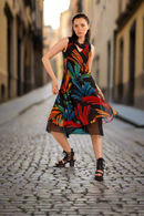 Kozan Moana Dress SH-1577-BLAZE
