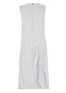 Kozan Black & White Lines Colson Dress-CV-1655-BWLINES