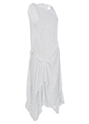 Kozan Black & White Lines Colson Dress-CV-1655-BWLINES
