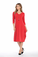 By JJ Reversible Stretch Jersey Shift Dress-IT-111