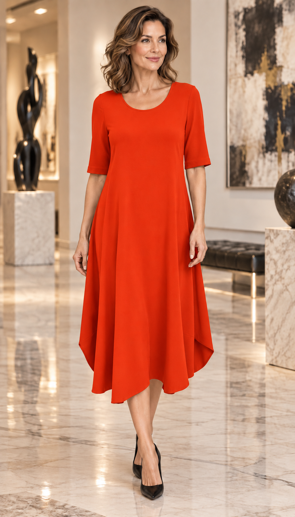 Comfy USA/Sun Kim/Jason Jason Fashion Forward Dress-TC302, view 2