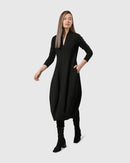 Essential Pockets Cocoon Dress- AD119B