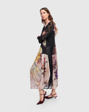 Alembika Chaka Crew Cocoon Dress, Mix-ED106M