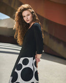 Urban Broadway Cocoon Dress, Mono-UD102M