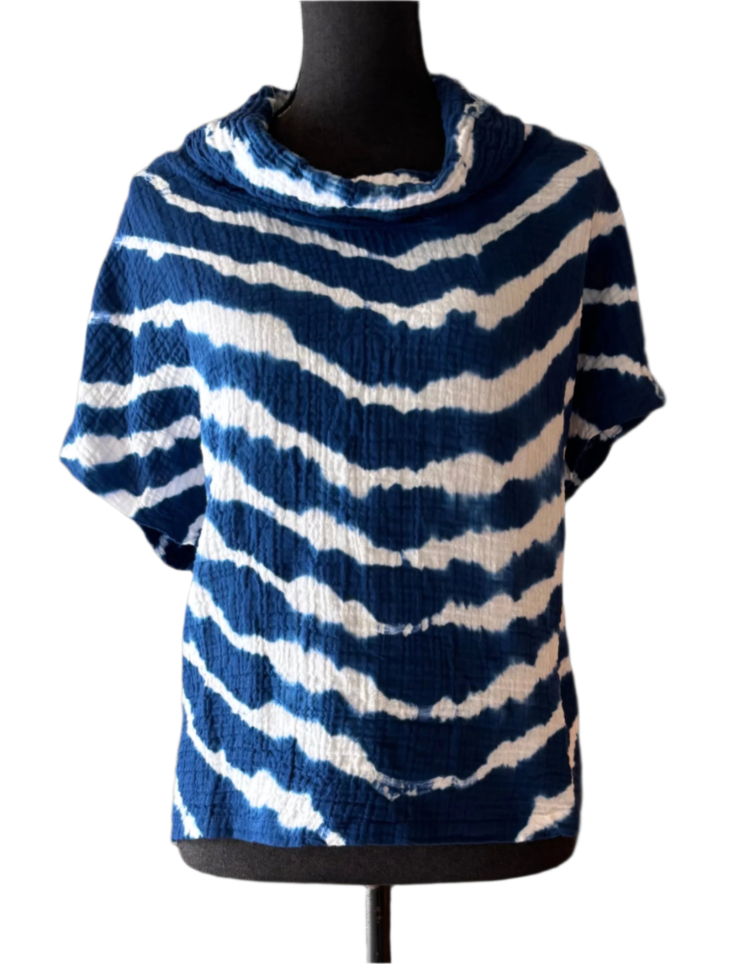 Kozan Suki Top-GI-4084-SHIBORI