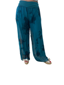 Tempo Paris Print Wide-Leg Palazzo Pants- 5223P