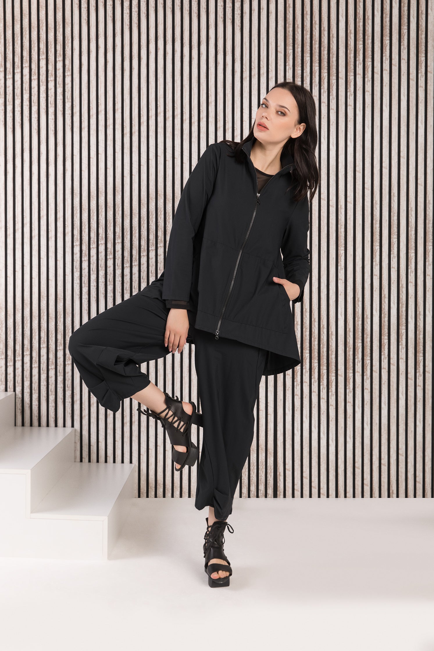 Kozan Jane Jacket-GR-2911-COAL