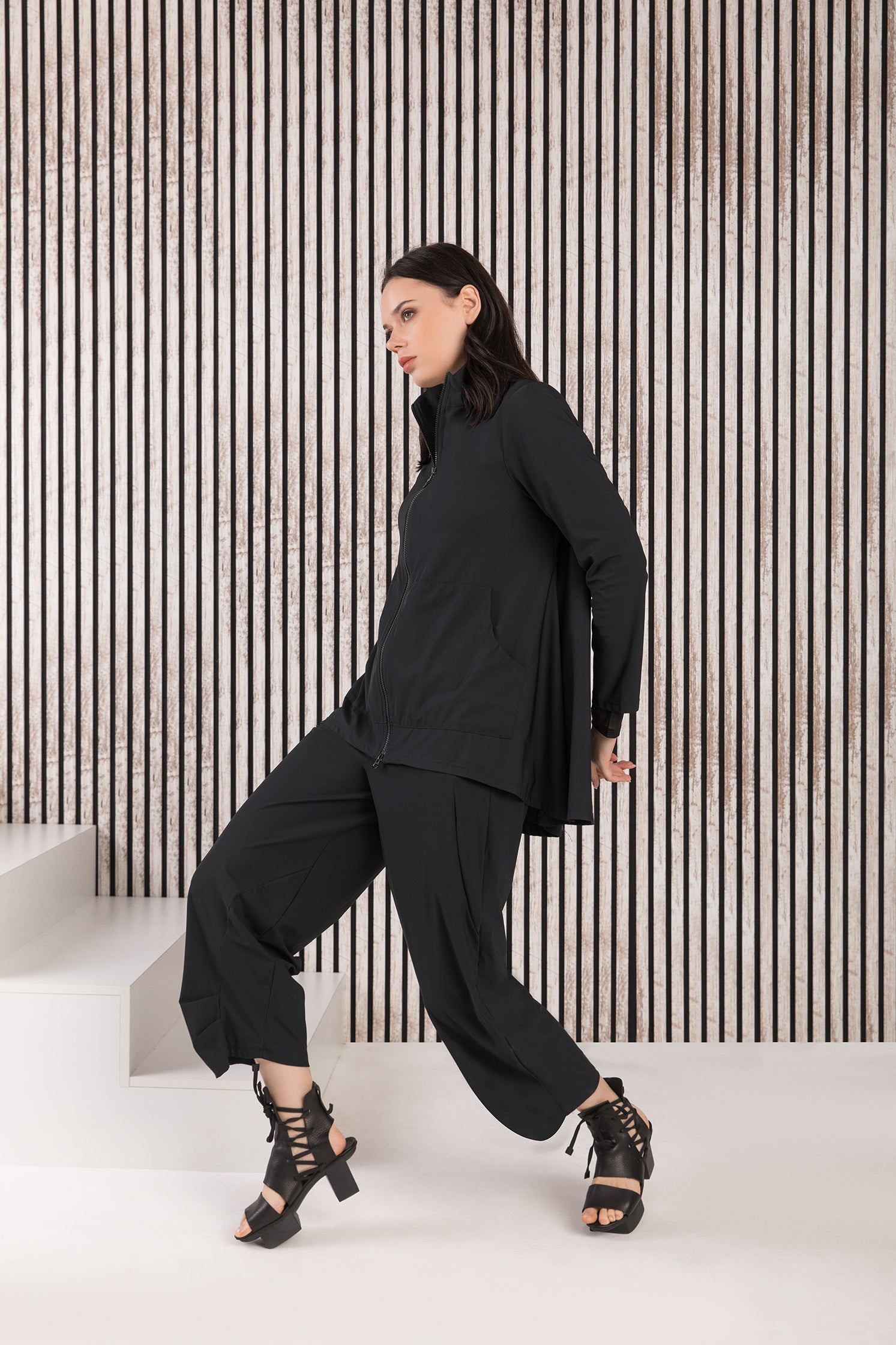 Kozan Jane Jacket-GR-2911-COAL