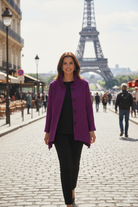 IC Collection Wire Collar Jacquard Jacket | Unique Apparel USA