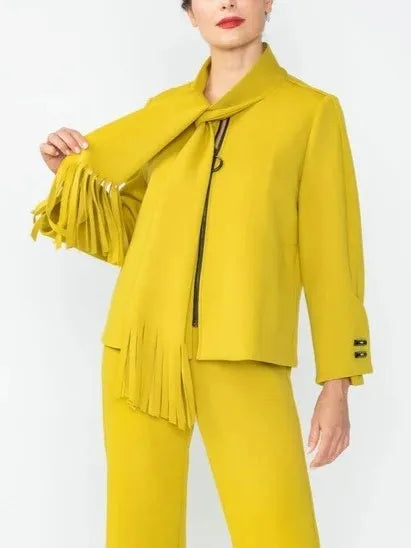 IC Collection Tassel Necktie Jacket-IC-6929J