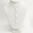 LPL Creations Trio Pearls 18" Chain Necklace-055-N