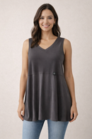 BY J.J Sleeveless Reversible Round or V Neck Tank-JJ-IT-108