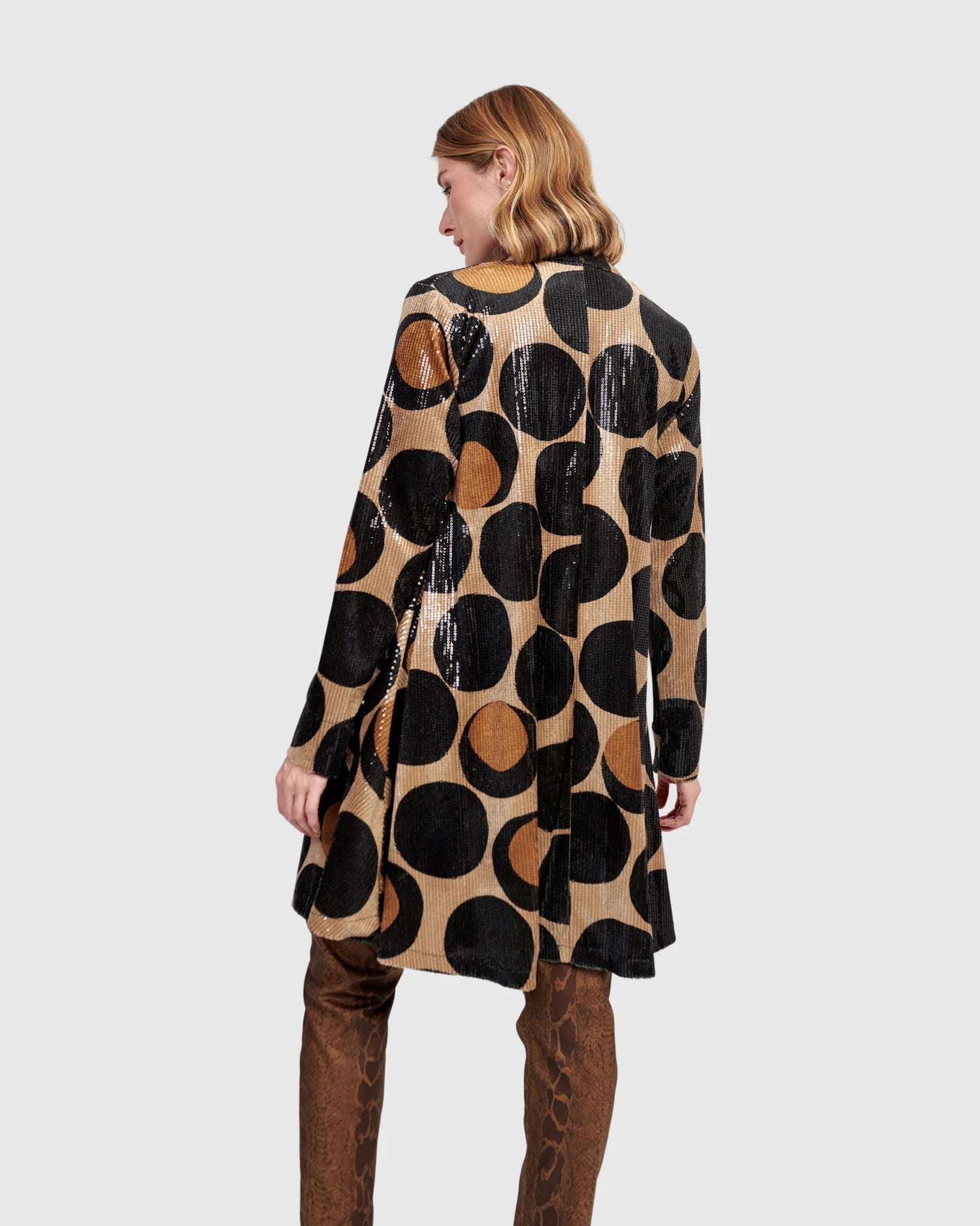 Alembika Zsa Zsa Sequin Jacket, Eclipse-AJ912E