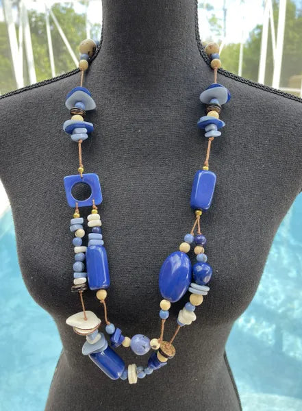 Tagua Handmade Rebecca Necklace-LC224-BB