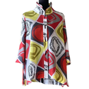 Moonlight Wacky Contemporary Print Jacket-3075NEWB