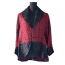 Moonlight Crinkle Short Zip Jacket-3141