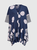 Alembika Trapeze Polka Dot Tunic-ST439N