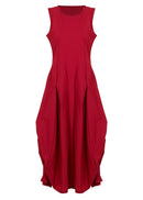 Kozan Violet Dress-GR-1033-CHERRY