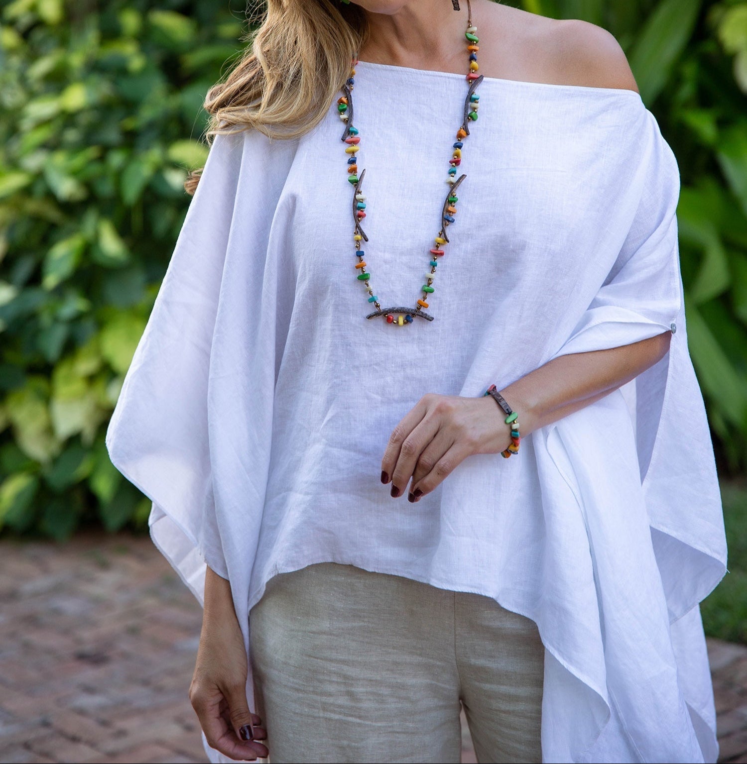 Tagua Handmade Quintana Necklace-LC1208