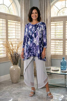 By JJ Purple Chevron Top-SF-204P-P