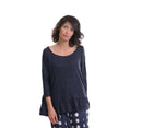 Alembika Crinkled Ruffled Bottom Tunic-ST363N