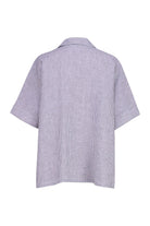 Alembika Dove Pinstripe Top-ST367D, view 4
