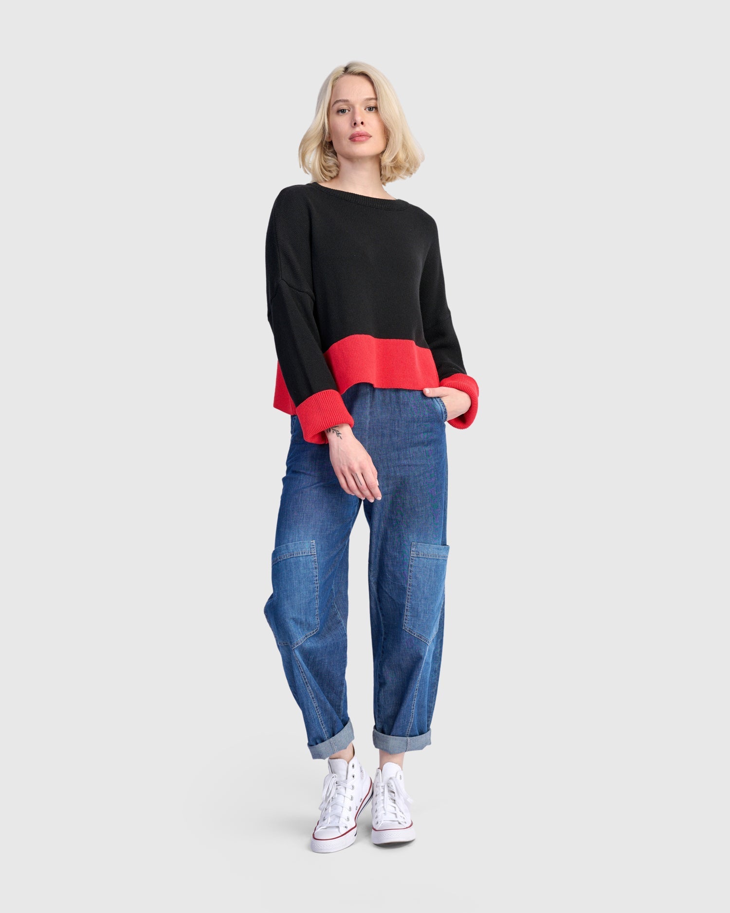 Alembika Papaya Relaxed Pants- SP610B