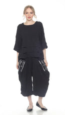 Moonlight Layered Crinkle Top-4110