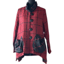 Moonlight Two Pocket Crinkle Grid Jacket-3175