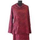 Moonlight Wavey Cowl Neck Tunic-3799