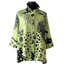 Moonlight Doodle Print Jacket-3075F