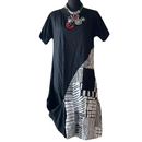 Chalet et Ceci Black Ink Misty Dress-T96320