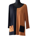 By JJ Split Color Tunic-IT-255