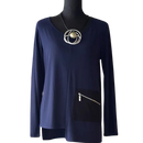 By JJ One Pocket Asymmetrical Tunic-IT-194