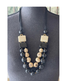 Tagua Handmade Noelia Necklace-SC1708-ON-IV