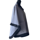By JJ Two Pocket Zipped Poncho Jacket-PT-123